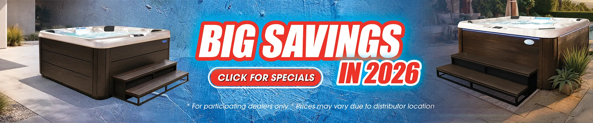 Calspas hot tub being used in a family setting - Maroa