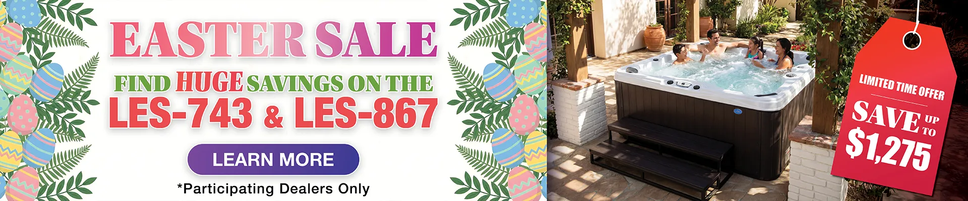 Calspas hot tub being used in a family setting - Maroa