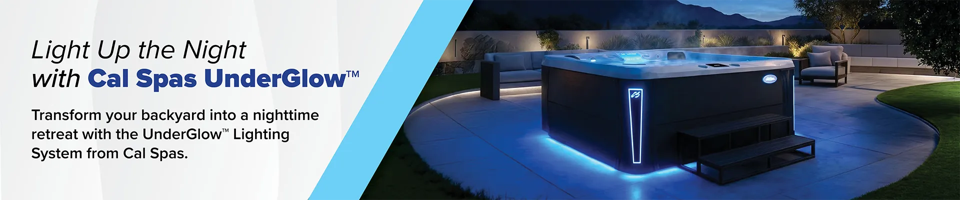 Calspas hot tub being used in a family setting - Maroa